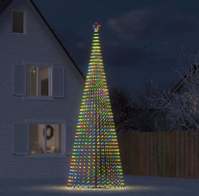 Maison Exclusive - Albero di Natale a LED, 1544 LED, multicolore, 500 cm