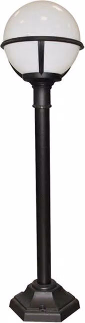 Lampione da giardino Glenbeigh nero E27 60W Elstead