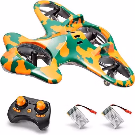 Drone RC SainSmart multicolore con batteria ricaricabile per principianti