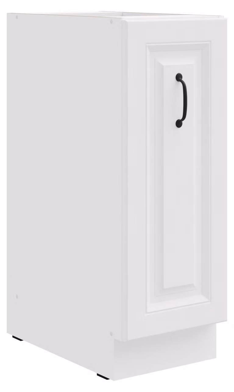 Mobile base con 30 cassetti Stilo Bianco, angolo cottura, blocco cucina, cucina in stile rustico