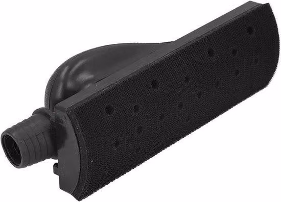 Kit per levigatura con sistema di ventilazione regolabile, aspirazione della polvere e blocco di levigatura, adatto per auto, lavorazione del legno e cartongesso