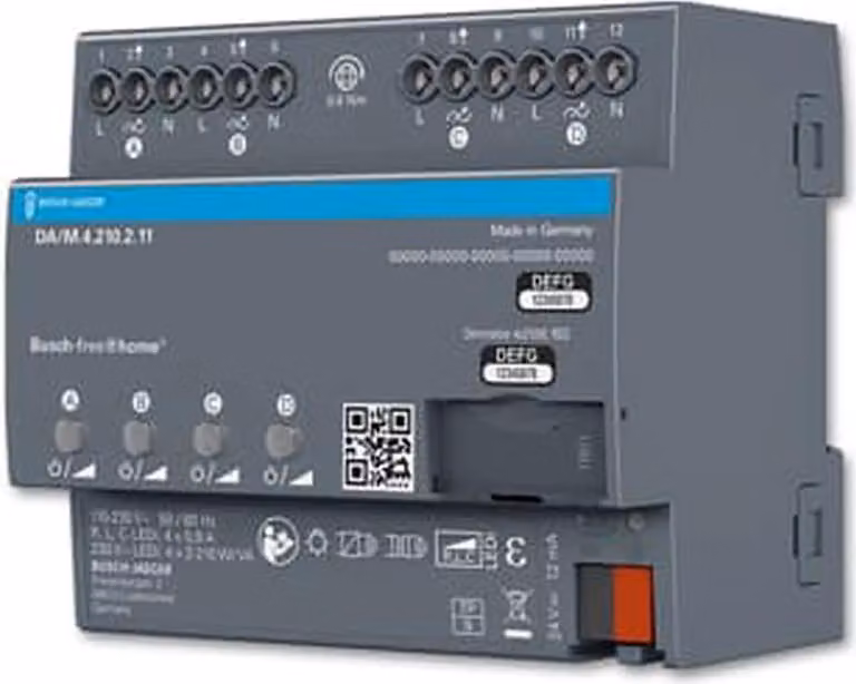 Busch-Jaeger Dimmer 4-fach, REG 6252/0.4-102, 1 pezzo.