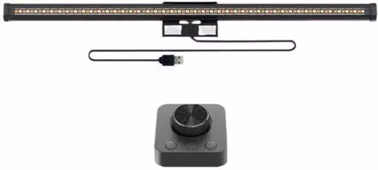 Lampada da scrivania a LED, touchscreen USB, luminosità e temperatura di colore regolabili, luce da lavoro bianco caldo, per l'ufficio, l'home office e l'uso domestico.