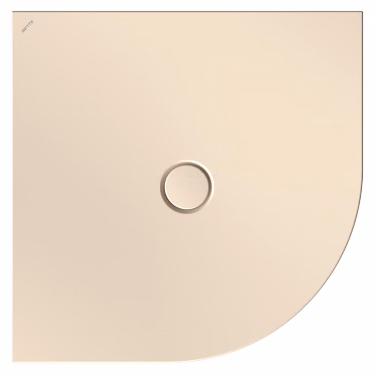 BetteFloor Corner receveurs de douche quart de cercle avec BetteGlasur Plus, 900x900mm, 5421-001PLUS, 5421-001PLUS