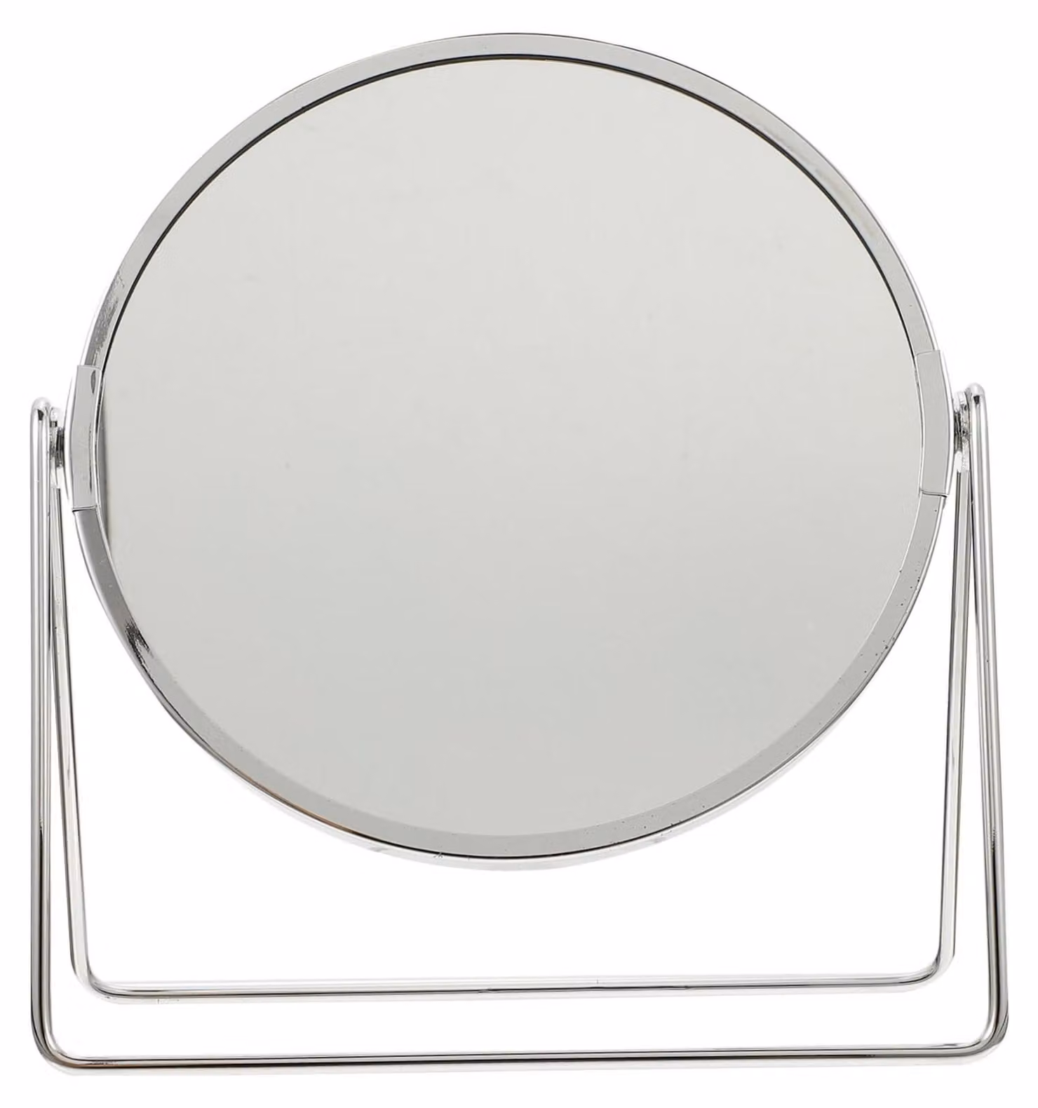 Specchio trucco rotondo, a doppio lato, con ingrandimento 2x