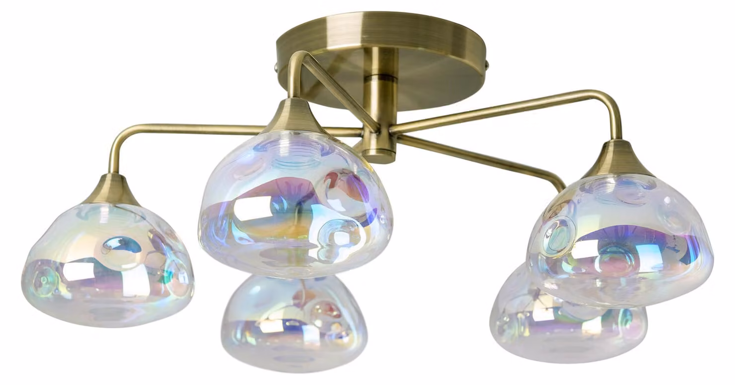 Plafoniera Varna LED Ø50cm ottone