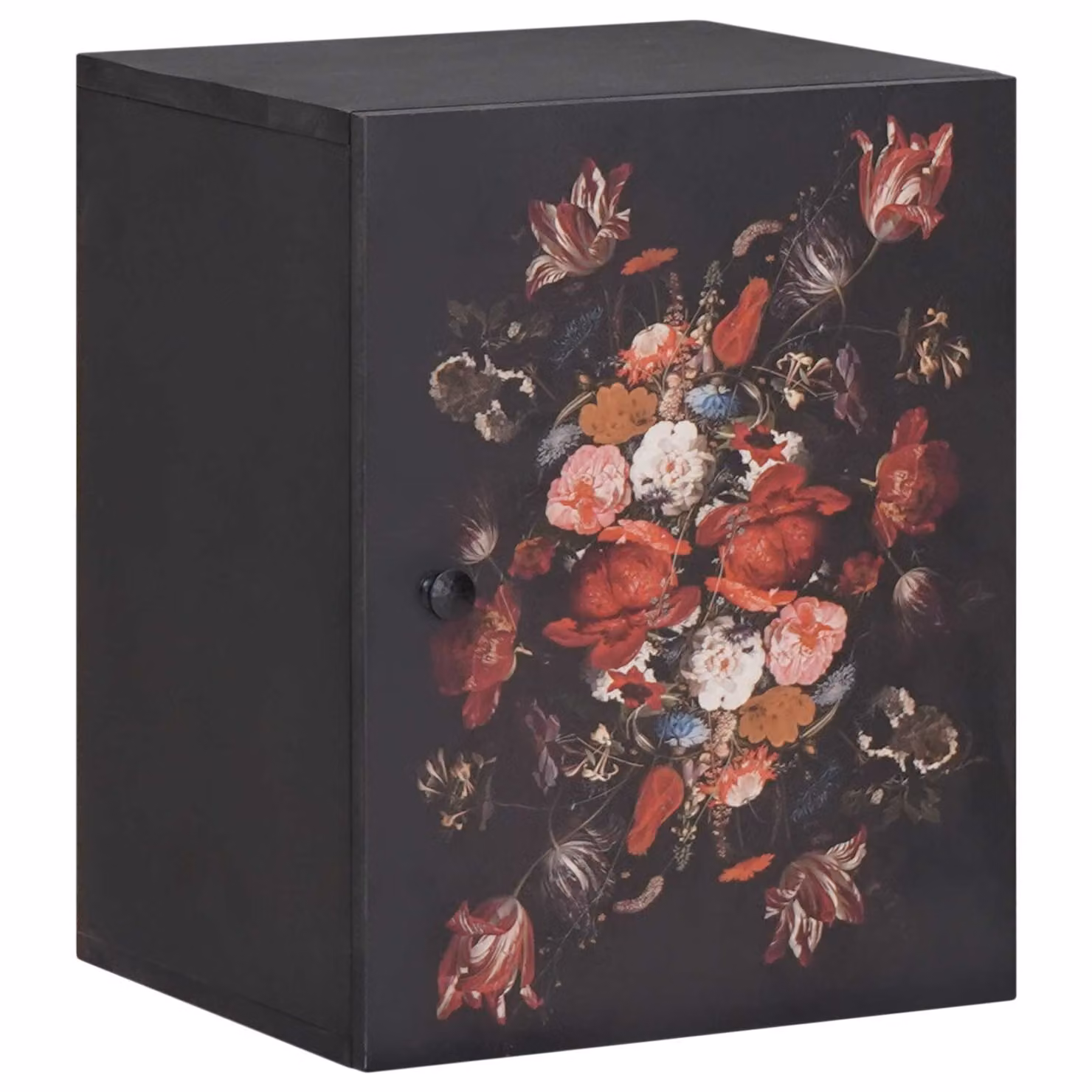 Armadio pensile moderno vidaXL in legno di mango multicolore L: 38 cm, P: 33,5 cm, H: 48 cm