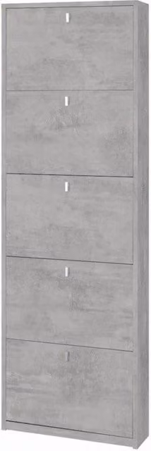 Scarpiera 5 Ante P18 Kit Cemento cm 63x18x190h - Sarmog
