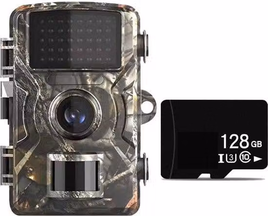 Telecamera di sorveglianza da 16 MP, 1080p, a infrarossi, per esterni