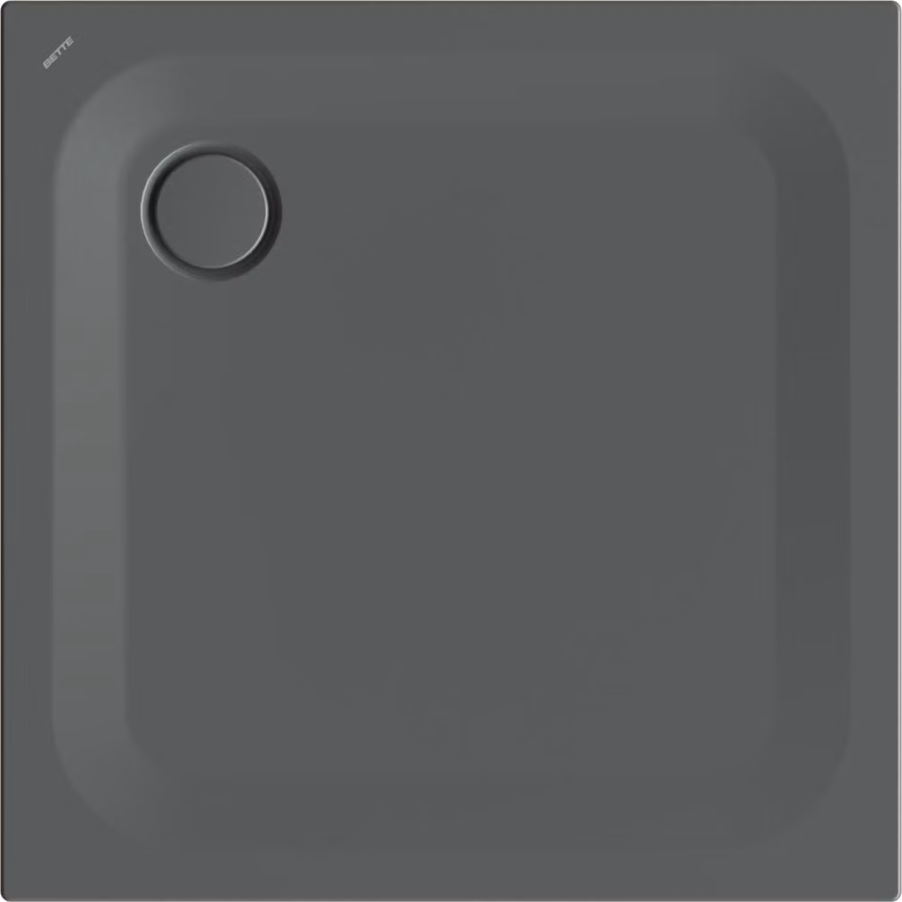 BetteUltra receveur de douche rectangulaire avec support de baignoire minimum, 900x900x25mm, 5930-403T1, 5930-403T1