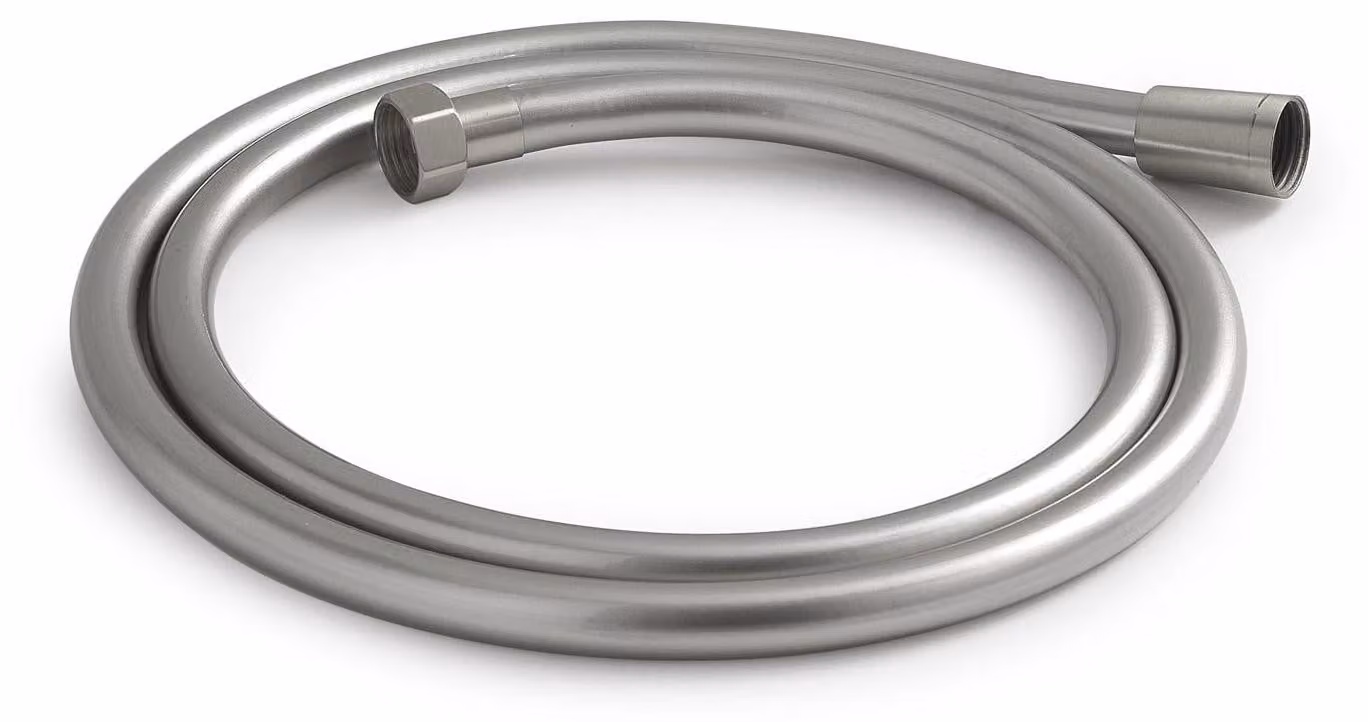 Flessibile doccia in PVC 150 cm colore gun metal