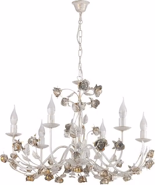 Lampadario Carolina avorio