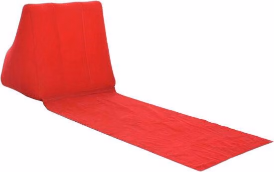 Materasso gonfiabile con schienale | Resistente alle intemperie, portatile | Ideale per viaggi, campeggio e attività all'aperto