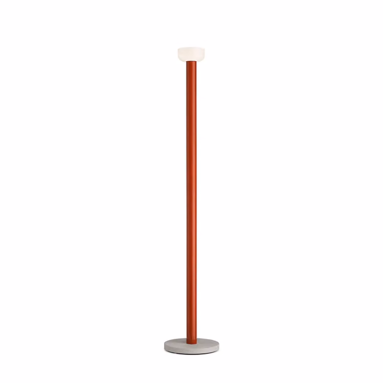 Flos - Bellhop Floor - Lampada da terra - Rosso Mattone