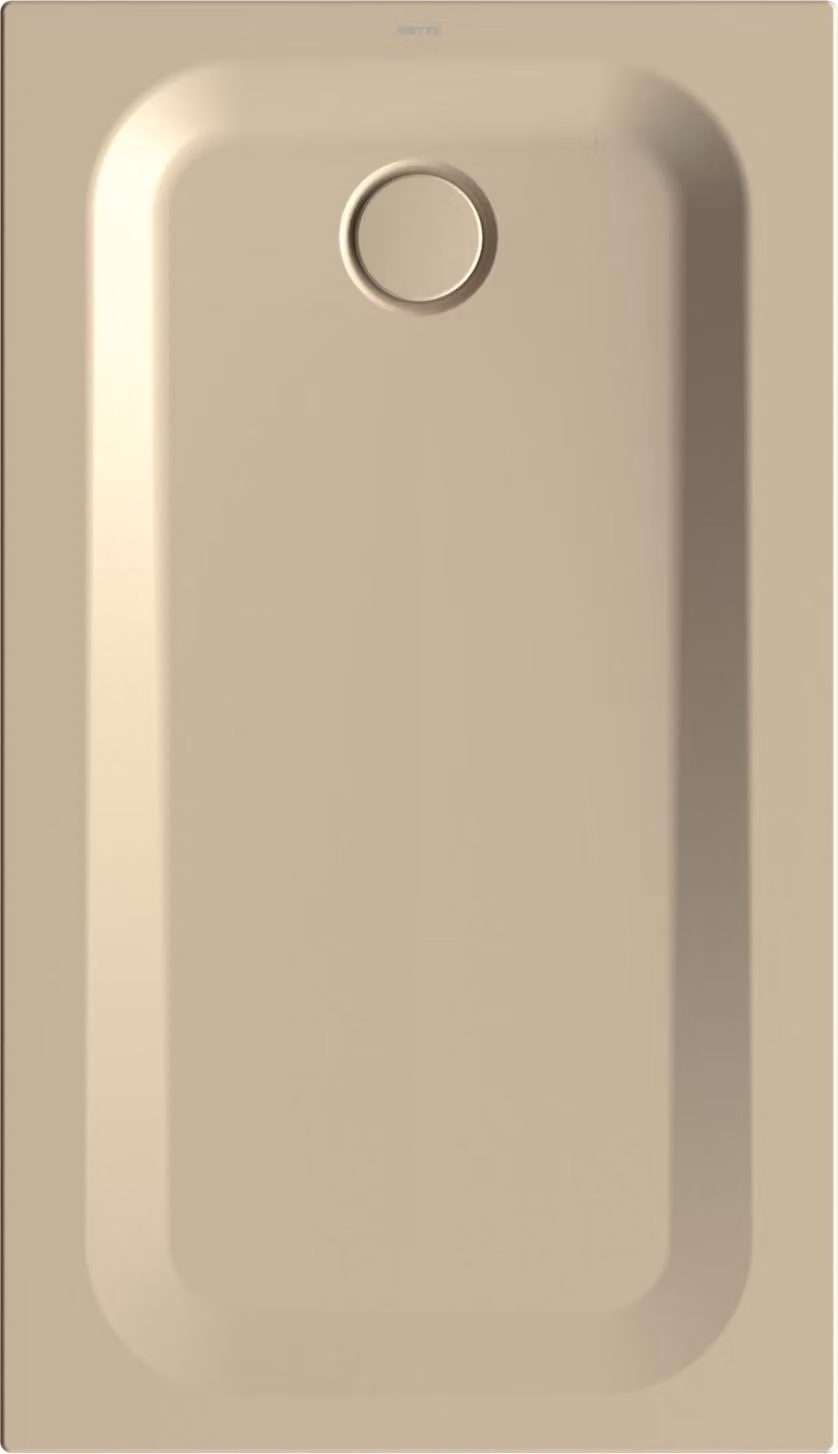Receveur de douche rectangulaire BetteUltra avec support de baignoire minimum, 1300x750x35mm, 5785-424T1, 5785-424T1