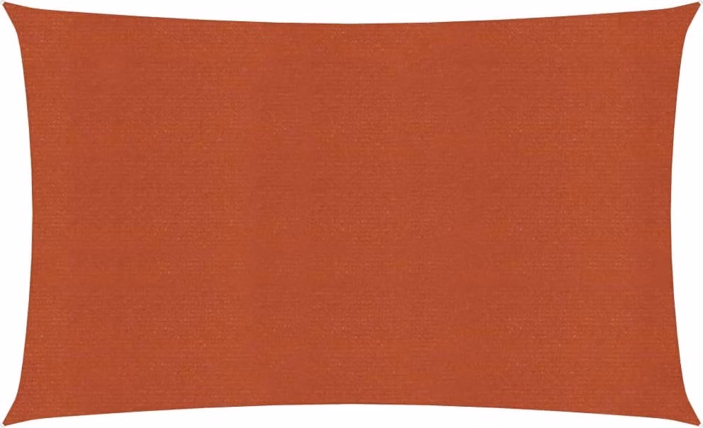 Tenda da sole The Living Store 160 g/m² rosso terracotta 2x5 m HDPE