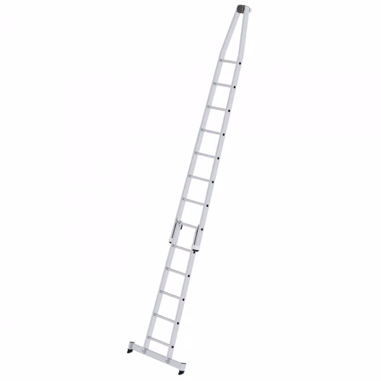 Set di scale a pioli per la pulizia dei vetri con traversa nivello® 2 pezzi
