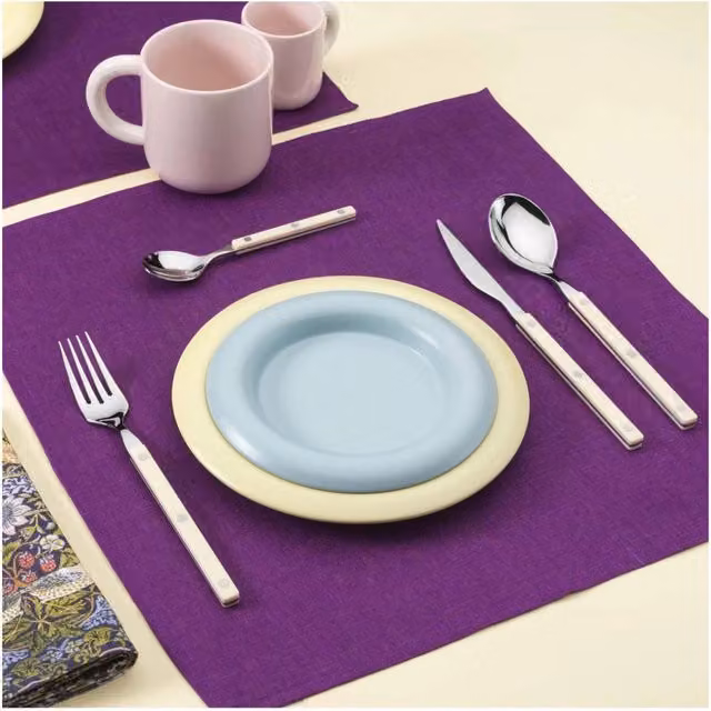 ALLEGRA, Posate Set 16 Pz, Scatola Finestra, Casa Bugatti Colore: Avorio