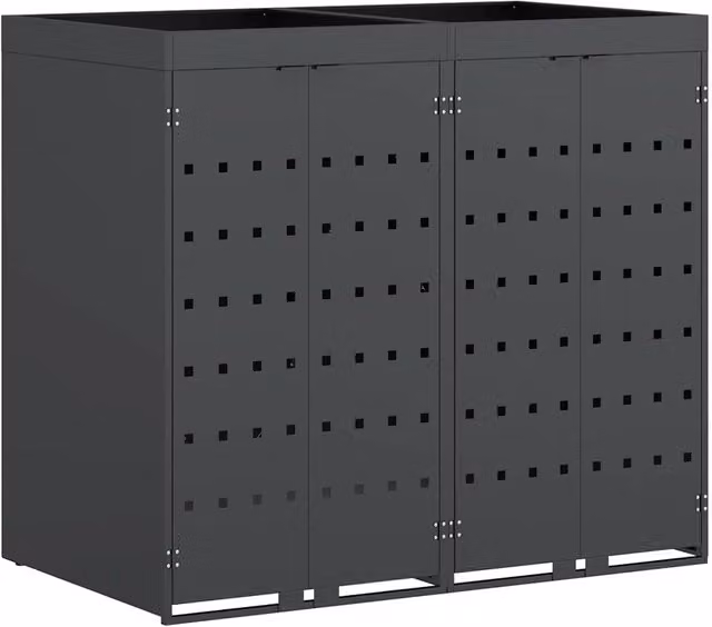 Contenitore per Rifiuti per 2 Bidoni Antracite CFW4614147