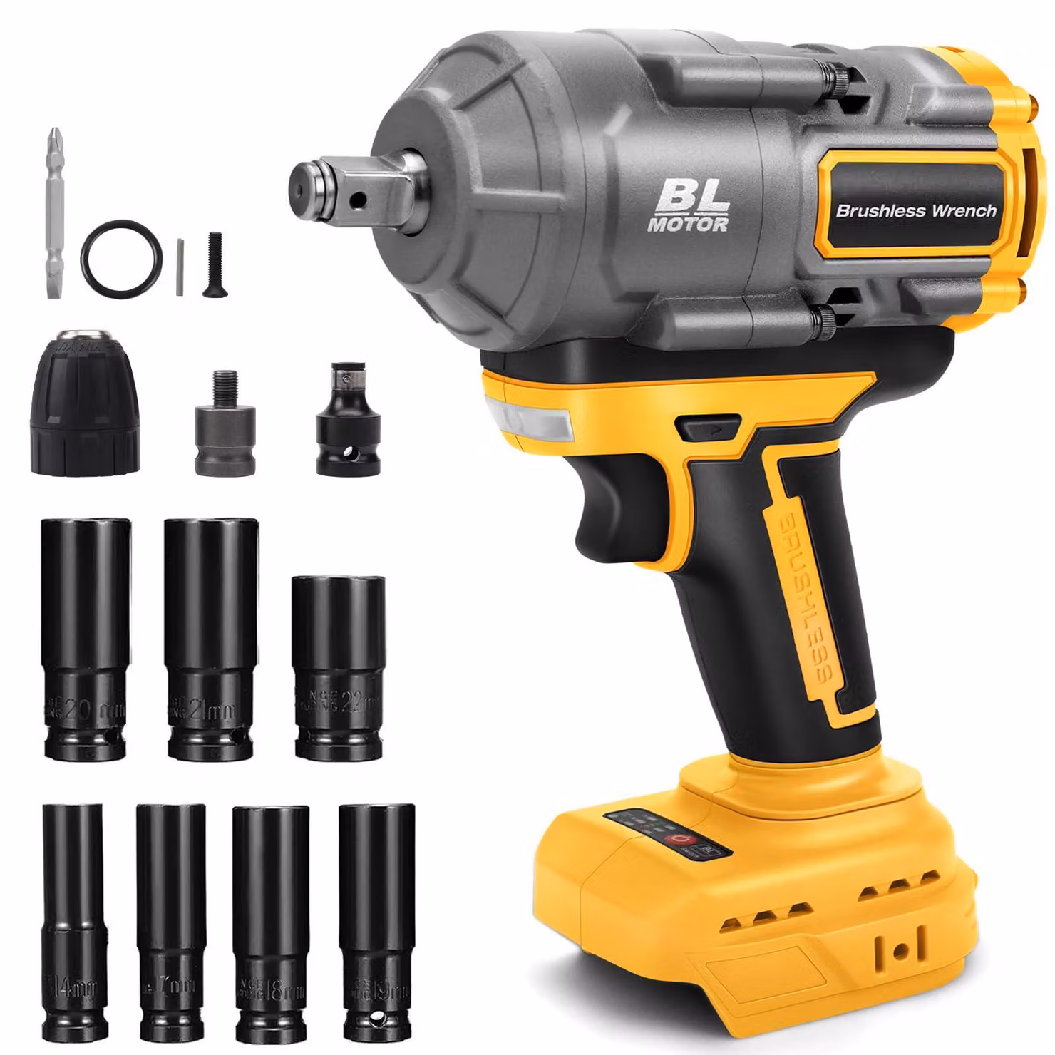 Avvitatore a percussione da 1100 Nm con motore brushless e 3 velocità