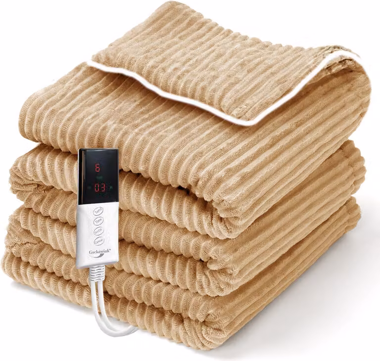 Coperta elettrica HAMAR beige 160 x 130 cm