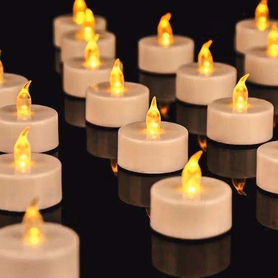 36 candeline LED - Candeline tremolanti con batterie invisibili - Ideali per decorazioni e illuminazione d'ambiente