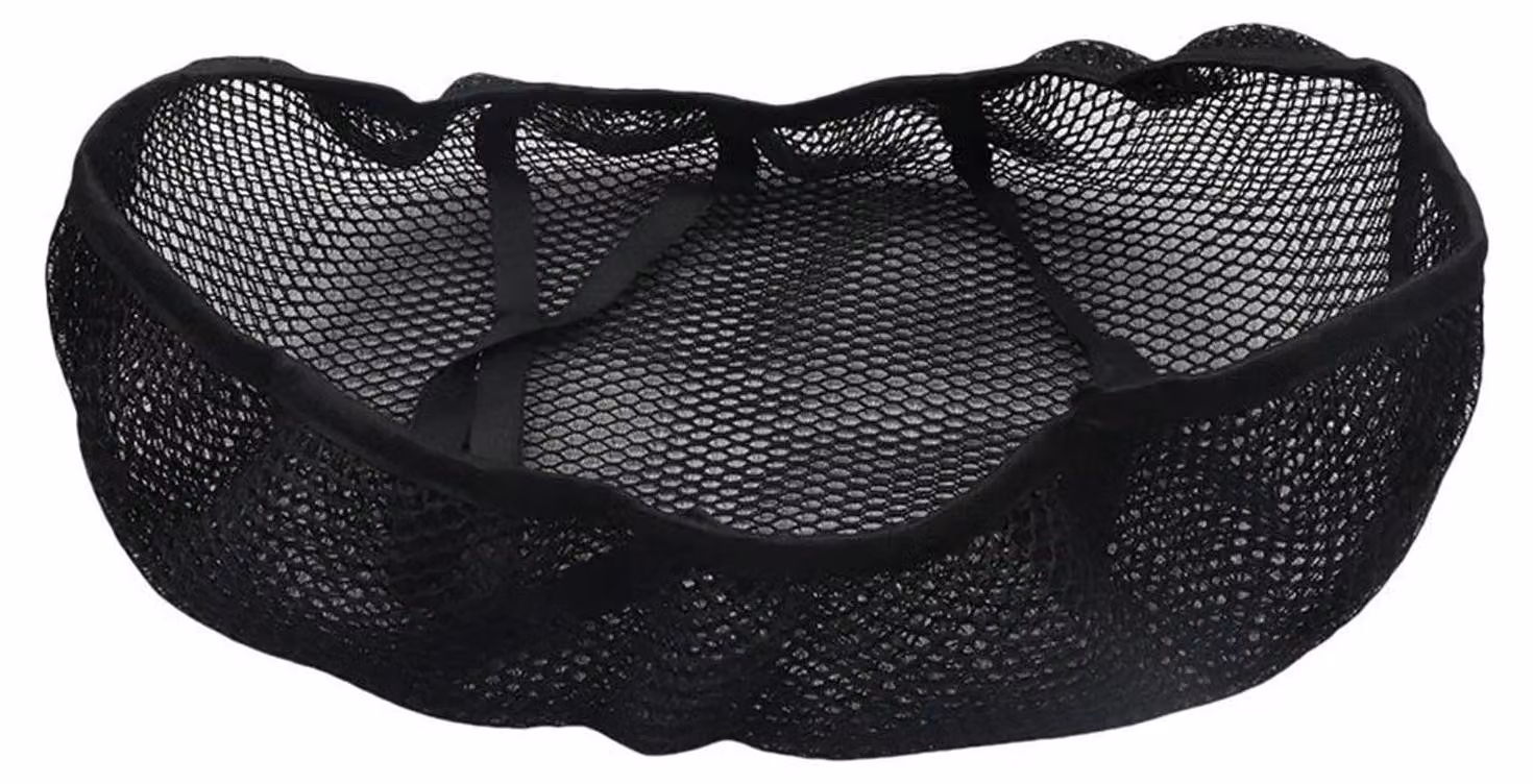 Coprisella per motocicletta - Traspirante e antiscivolo - Nero