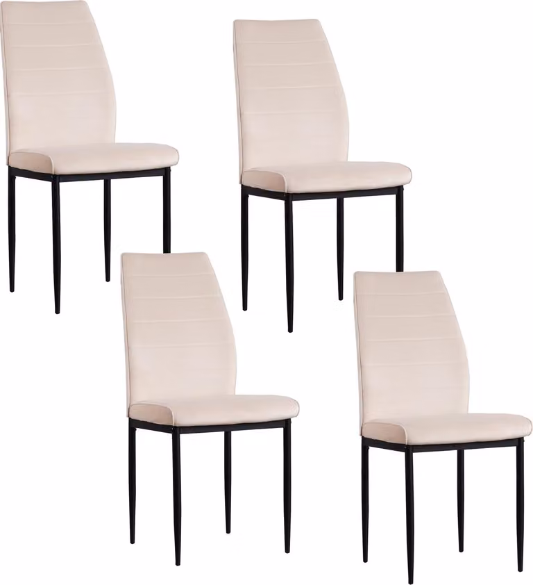 Sedia Madison Velvet Crema