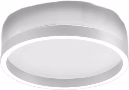AELA P/P Lampada a soffitto LED 36W Biemissione 1800-1900lm 3000K/4000K Alluminio Satinato Bianco Dimmerabile Taglio di Fase - Gealuce