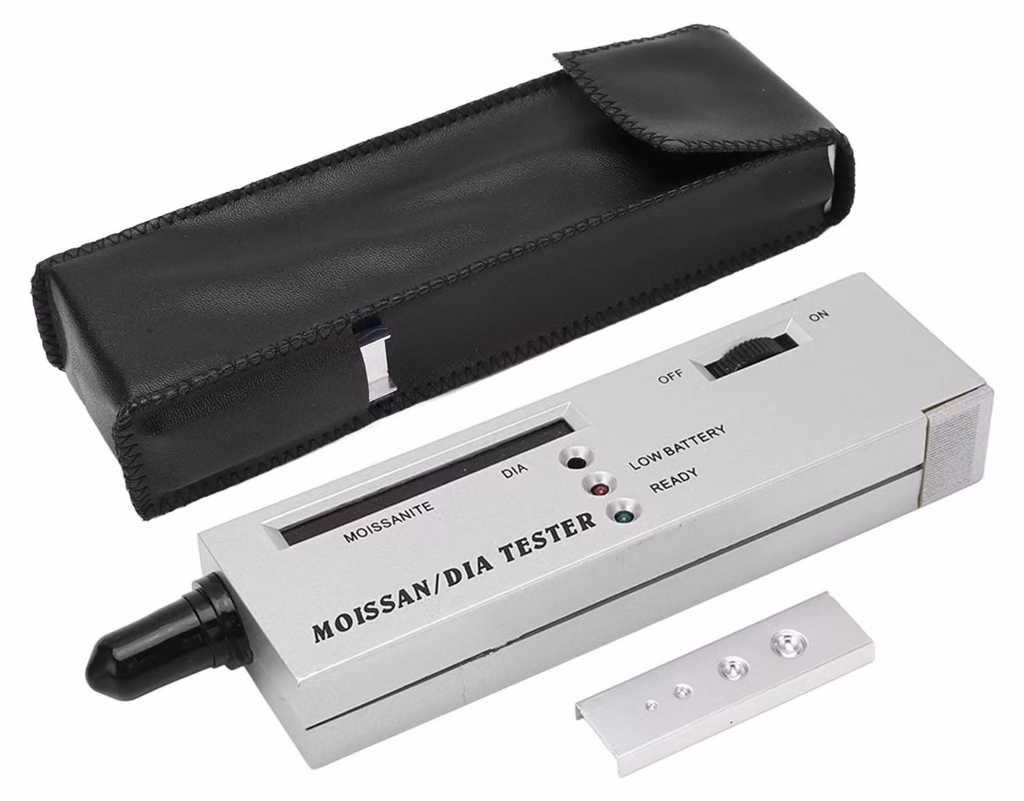 Display LCD, tester per diamanti, rilevatore di durezza per moissanite, strumento di analisi per gioiellieri con display a LED