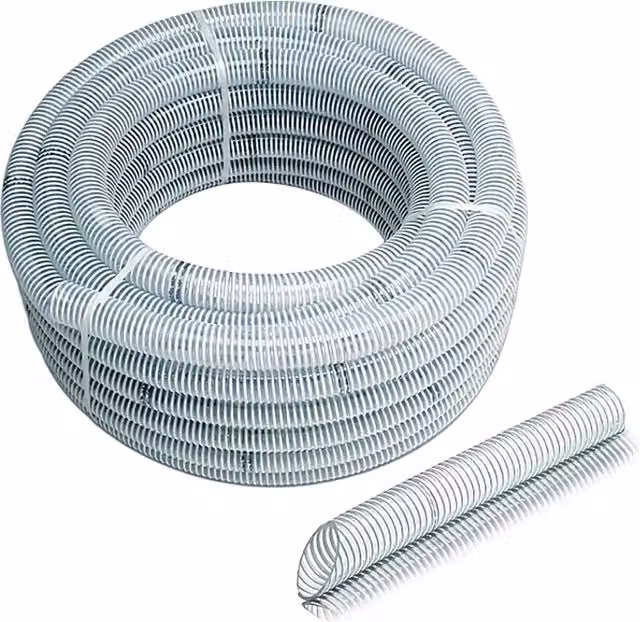 Tubo spiralato atossico Aliflex Fitt in PVC bianco, Ø 60 mm, Lunghezza: 25 m, Ø est.: 68,4 mm