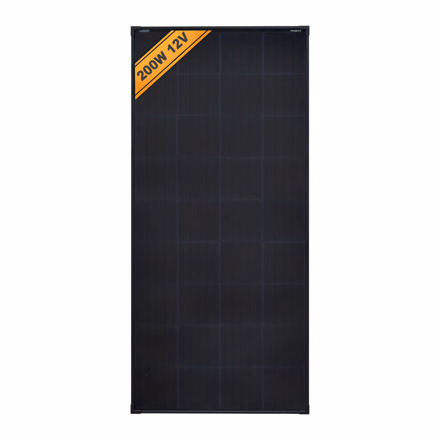 enjoy solar® pannello solare monocristallino modulo solare 200W 12V (FULL BLACK), 158,75mm celle perc, 0% IVA.
