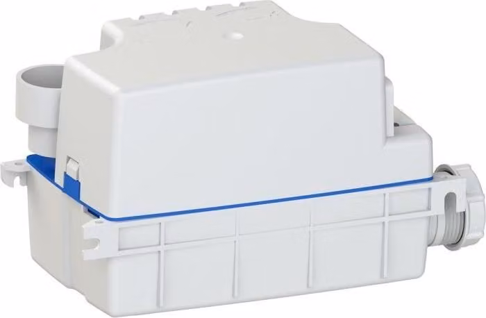 Pompa di condensa SFA Sanicondens Clim Maxi, prevalenza 4,5 m, scheda reversibile 180°, per impianti di climatizzazione e vetrine refrigerate