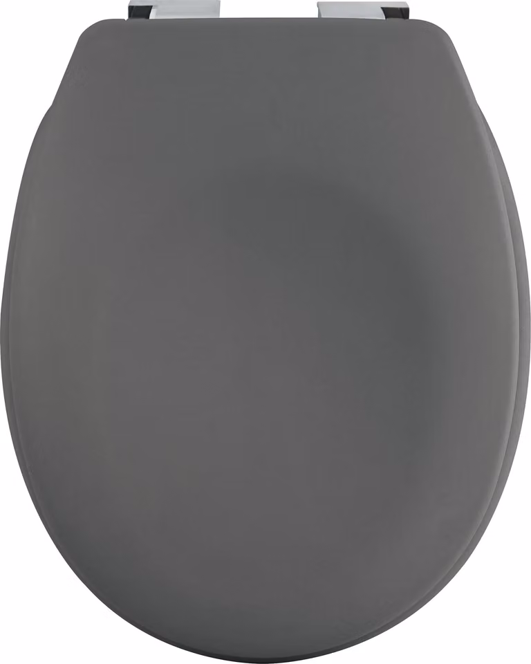 Sedile WC Spirella Coperchio WC Neela con meccanismo soft close grigio opaco