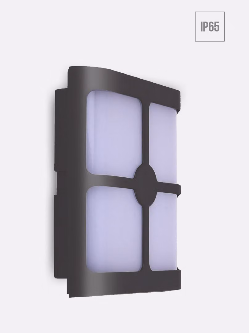 Applique LED AUSTIN 20W, 4000K, IP65, grigio scuro L: 105, L: 60, H: 275