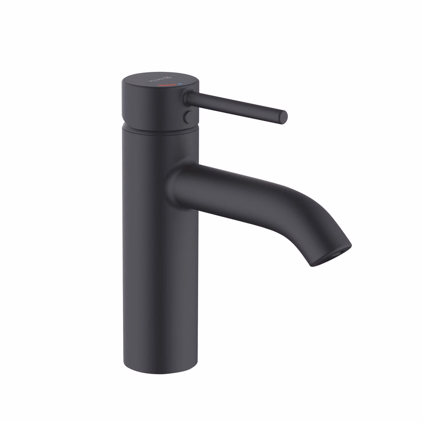 KLUDI BOZZ Mitigeur monocommandé pour lavabo, hauteur de bec 100mm, sans garniture d'écoulement, EcoPlus, 381983976, 381983976