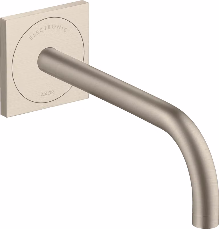 hansgrohe AXOR Uno Mitigeur de lavabo, électronique, encastré, saillie 225mm, alimentation secteur, 38120820, 38120820