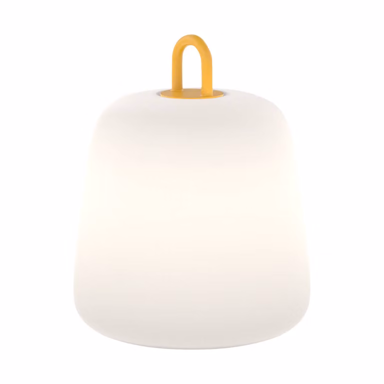 Wever & Ducré Lighting WEVER DUCRÉ Costa 2.0 Lampada decorativa a LED opalina/gialla, Bianco / Opale, Plastica, Moderno