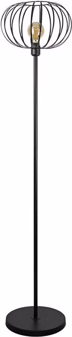 Lampada da terra EDM Black Vintage 60 W (35 x 35 x 150 cm)