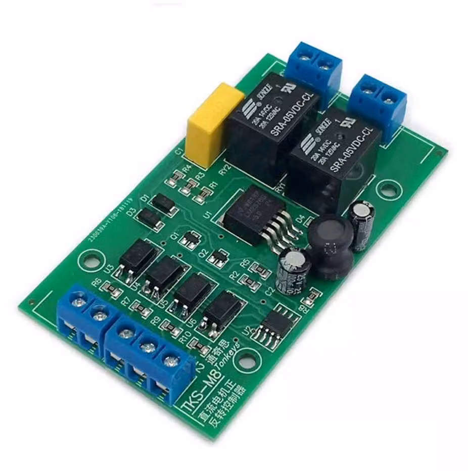 Modulo di controllo per motori DC, per rotazione in avanti e indietro