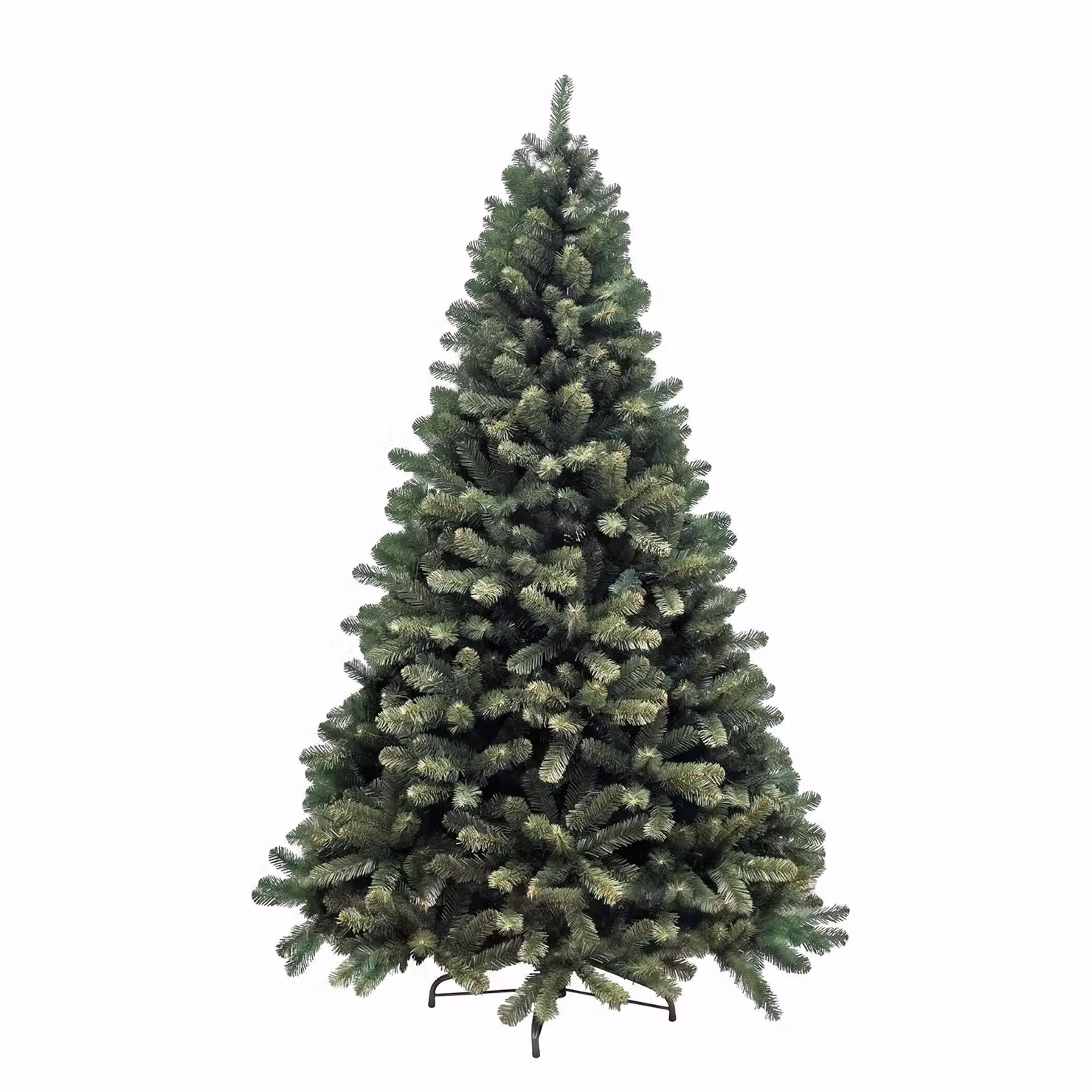 Albero di Natale Artificiale Alta Badia Vestiamo Casa Verde H: 210 cm, Diametro alla base: 127 cm – 1