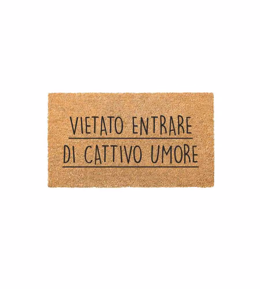 Zerbino Cocco/Pvc Vietato Cm 40X 70 Xtra 11720