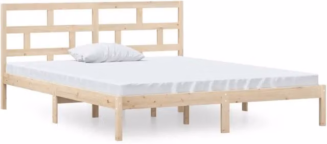 Letto matrimoniale | Letto per adulti | Giroletto 120x190 cm Small Double in Legno Massello