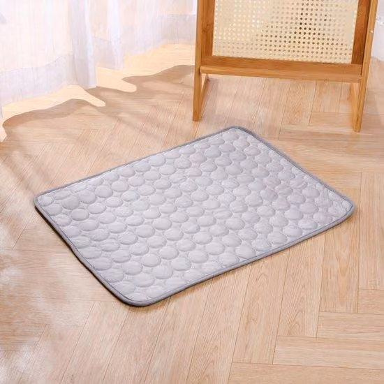 Tappetino rinfrescante per cani e gatti, grigio, XL, 100x70 cm