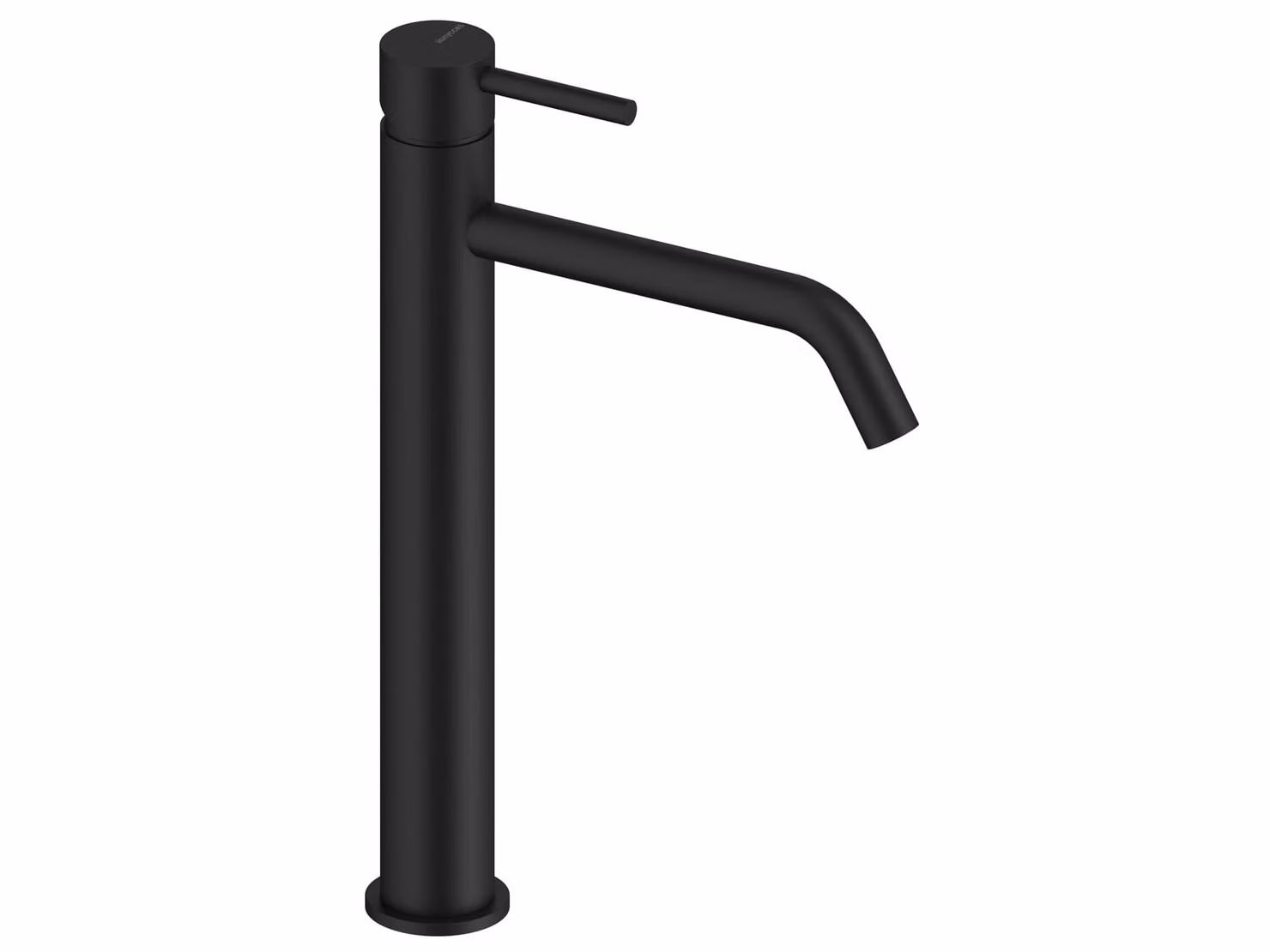 SANYCCES LOOP ColdOpen Miscelatore monocomando per lavabo 36,3 cm, nero opaco