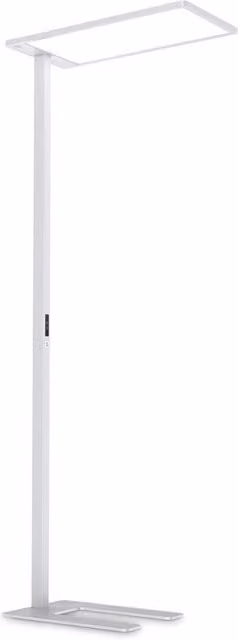 Piantana Moderna Comfort Metallo Bianco Led 76W K Luce Calda 3000K