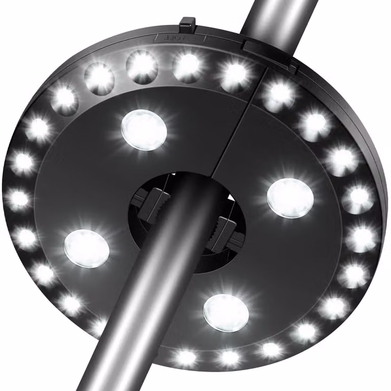 Lampada a LED per schermo, 28 luci, 200 lumen, 3 modalità, senza fili, bianca