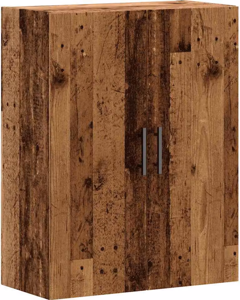 Mobile a Parete Legno Antico 69,5x34x90 cm