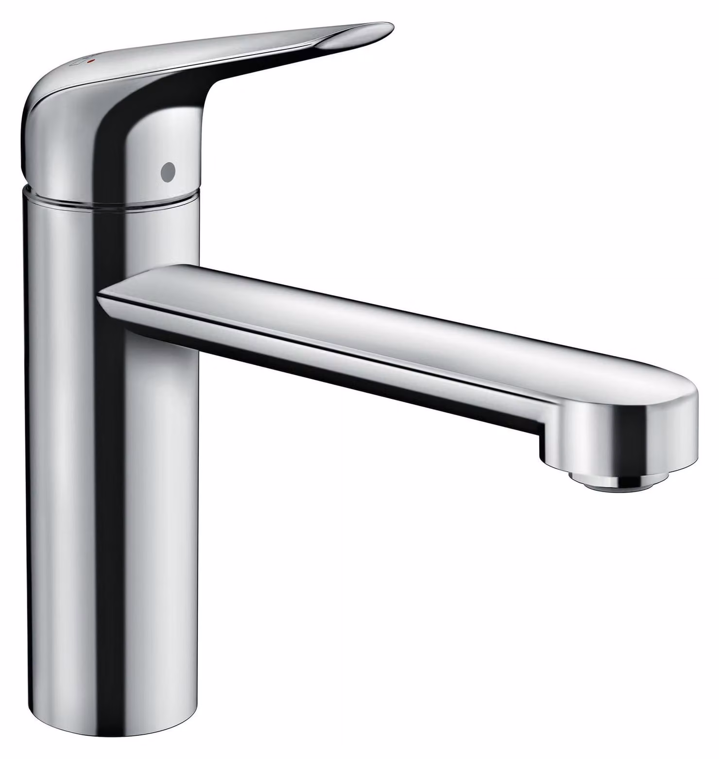 hansgrohe Focus M42 Mitigeur monocommande de cuisine 120, CoolStart, 1 jet, chromé, 71805000, 71805000