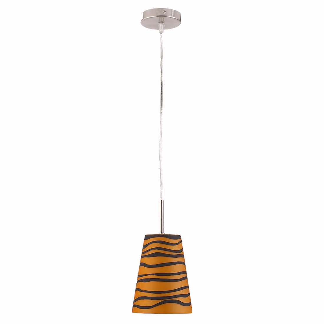 Lampada a sospensione FESSTINA 1xE27/40W, marrone/nero L: 138, H: 1005, dimmerabile
